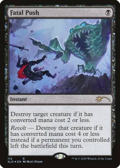 Fatal Push SLD-112 Secret Lair Drop Magic card