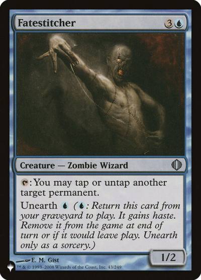 Fatestitcher PLST-ALA-43 The List Magic card