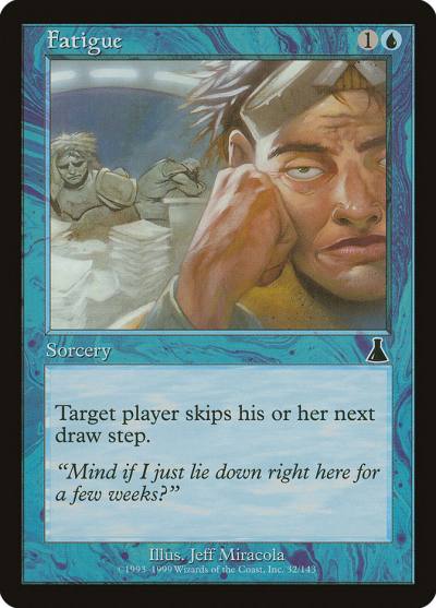 Fatigue UDS-32 Urza's Destiny Magic card