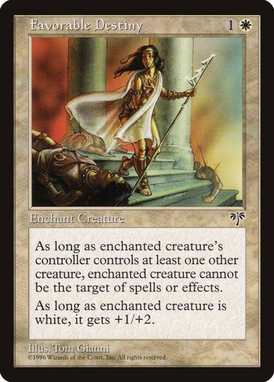 Favorable Destiny MIR-16 Mirage Magic card