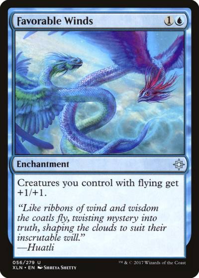 Favorable Winds XLN-56 Ixalan Magic card