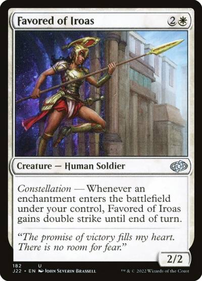 Favored of Iroas J22-182 Jumpstart 2022 Magic card
