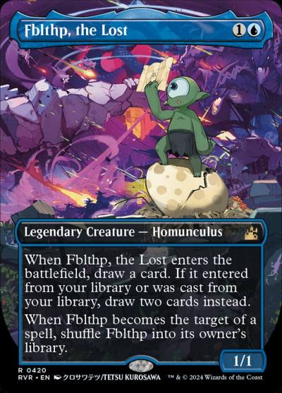 Fblthp, the Lost RVR-420 Ravnica Remastered Magic card