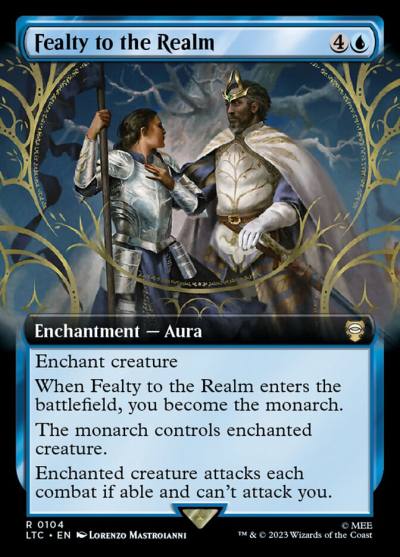 Fealty to the Realm LTC-104 Tales of Middle-earth Commander Magic card