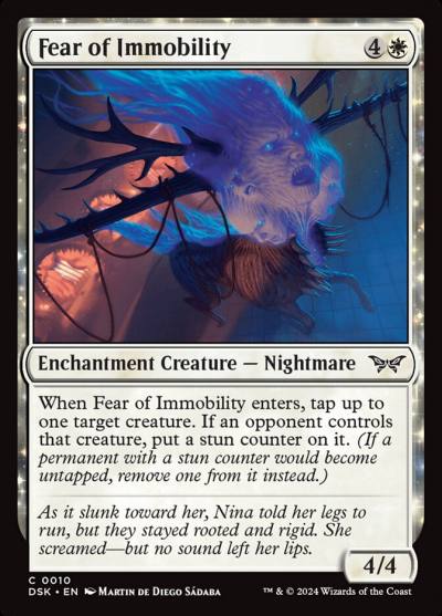 Fear of Immobility DSK-10 Duskmourn: House of Horror Magic card
