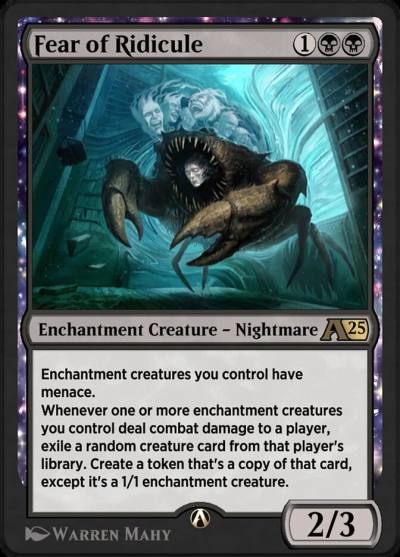 Fear of Ridicule YDSK-7 Alchemy: Duskmourn Magic card