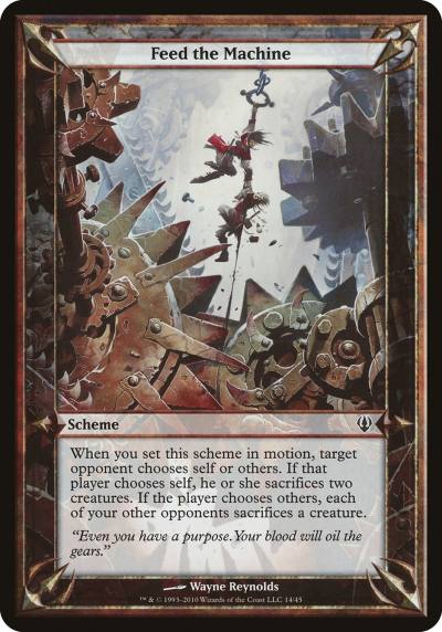 Feed the Machine OARC-14STAR Archenemy Schemes Magic card
