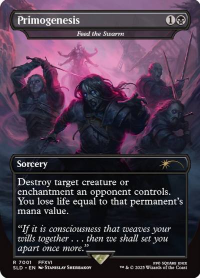 Feed the Swarm SLD-7001 Secret Lair Drop Magic card
