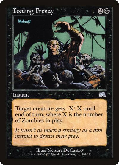 Feeding Frenzy ONS-147 Onslaught Magic card