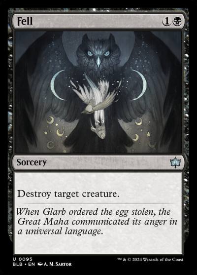 Fell BLB-95 Bloomburrow Magic card