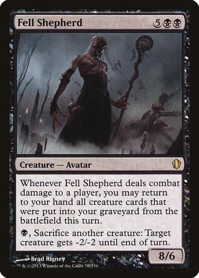 Fell Shepherd 78 Commander 2013 Magic card