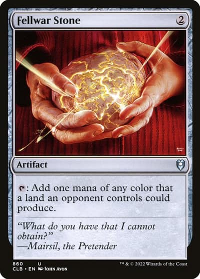 Fellwar Stone CLB-860 Commander Legends: Battle for Baldur's Gate Magic card