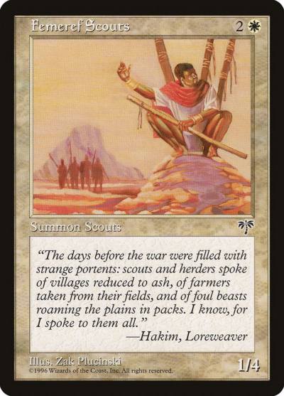 Femeref Scouts MIR-19 Mirage Magic card