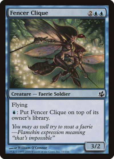 Fencer Clique MOR-33 Morningtide Magic card