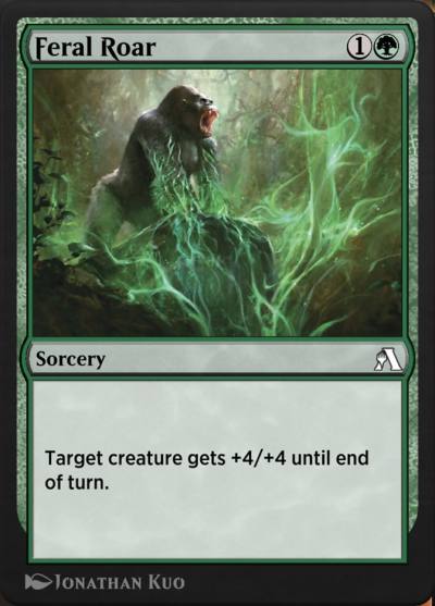 Feral Roar ANB-94 Arena Beginner Set Magic card