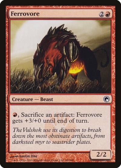 Ferrovore SOM-88 Scars of Mirrodin Magic card