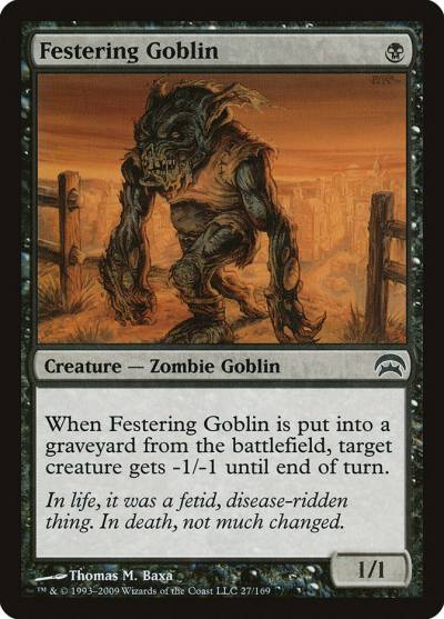 Festering Goblin HOP-27 Planechase Magic card