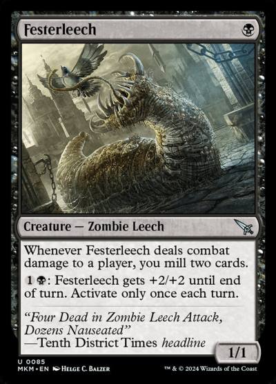 Festerleech MKM-85 Murders at Karlov Manor Magic card