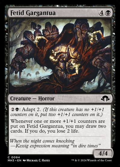 Fetid Gargantua 94 Modern Horizons 3 Magic card