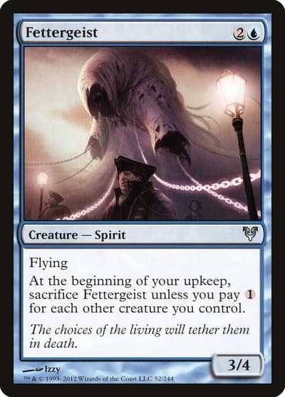 Fettergeist 52 Avacyn Restored Magic card