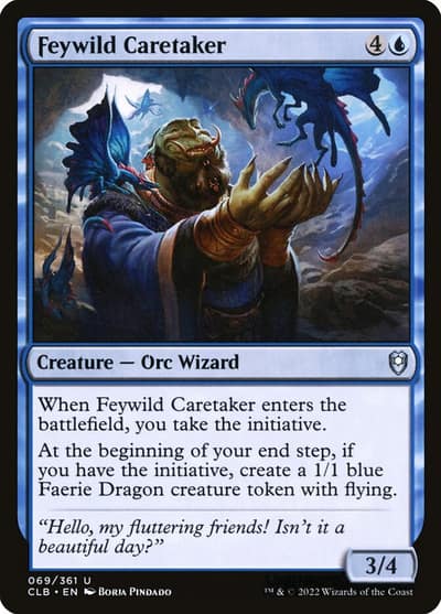 Feywild Caretaker 69 Commander Legends: Battle for Baldur's Gate Magic card