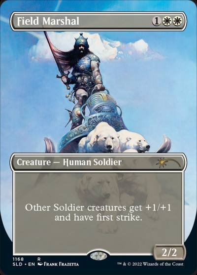 Field Marshal SLD-1168 Secret Lair Drop Magic card