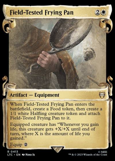 Field-Tested Frying Pan LTC-413 Tales of Middle-earth Commander Magic card