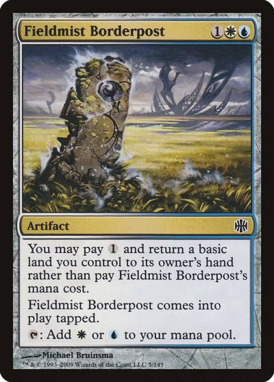 Fieldmist Borderpost ARB-5 Alara Reborn Magic card