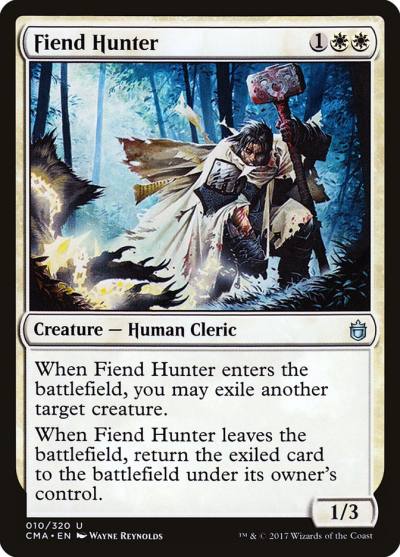 Fiend Hunter CMA-10 Commander Anthology Magic card