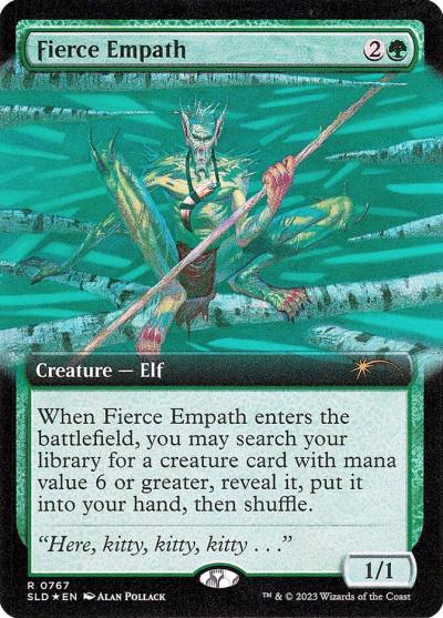 Fierce Empath SLD-767 Secret Lair Drop Magic card