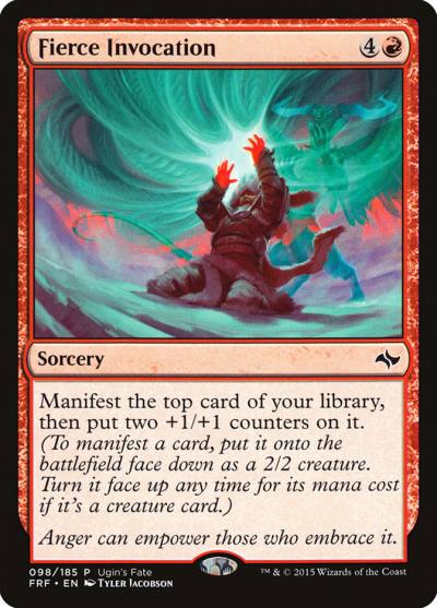 Fierce Invocation UGIN-98 Ugin's Fate Magic card