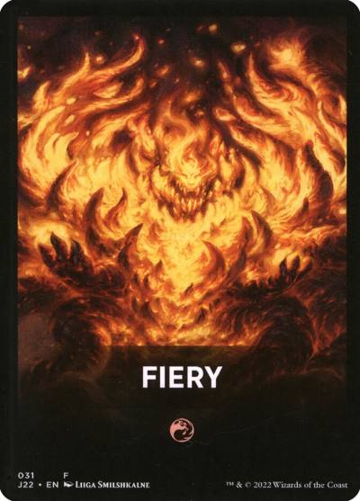 Fiery FJ22-31 Jumpstart 2022 Front Cards Magic card