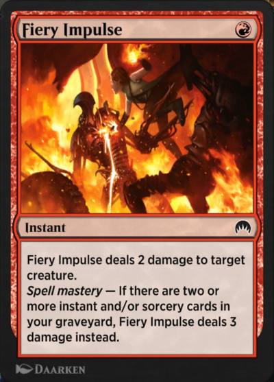 Fiery Impulse EA2-13 Explorer Anthology 2 Magic card