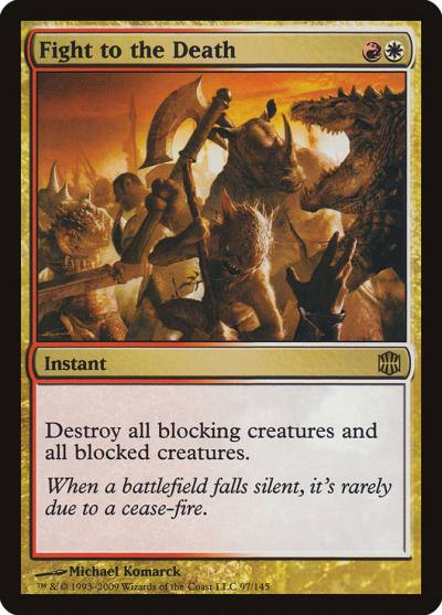 Fight to the Death ARB-97 Alara Reborn Magic card