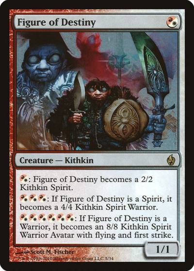 Figure of Destiny PD2-5 Premium Deck Series: Fire and Lightning Magic card