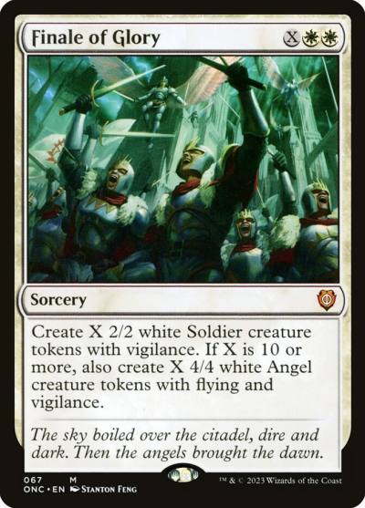 Finale of Glory ONC-67 Phyrexia: All Will Be One Commander Magic card