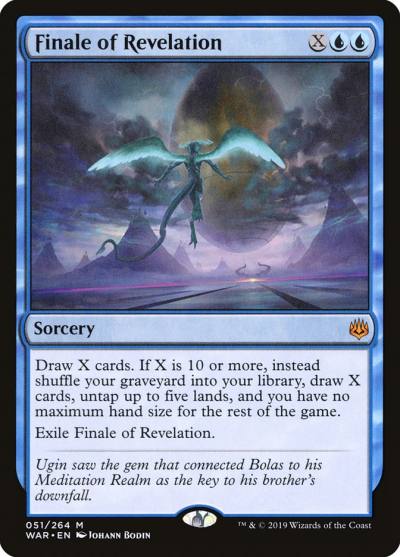 Finale of Revelation WAR-51 War of the Spark Magic card
