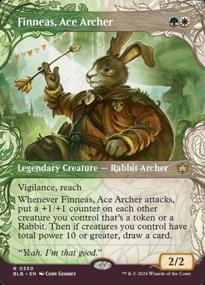 Finneas, Ace Archer BLB-330 Bloomburrow Magic card