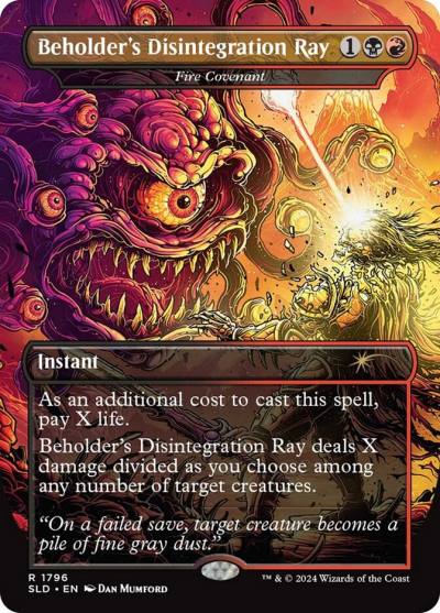 Fire Covenant SLD-1796 Secret Lair Drop Magic card