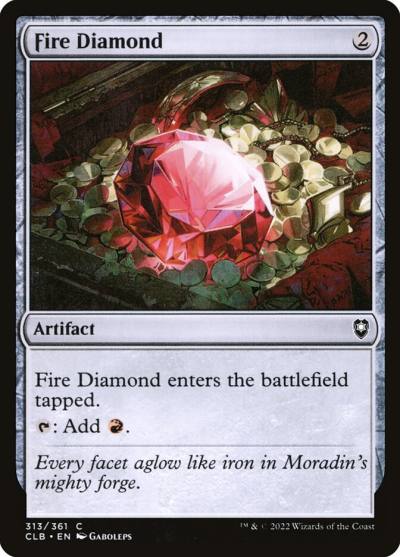 Fire Diamond CLB-313 Commander Legends: Battle for Baldur's Gate Magic card