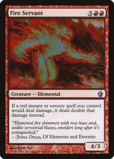 Fire Servant PD2-15 Premium Deck Series: Fire and Lightning Magic card
