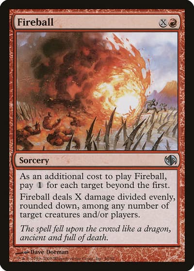 Fireball DD2-56 Duel Decks: Jace vs. Chandra Magic card