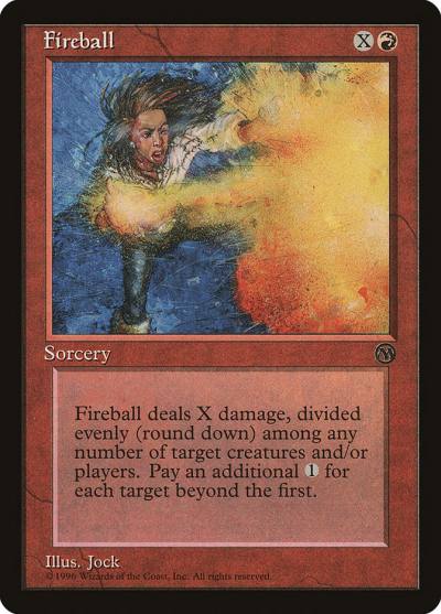 Fireball PARL-7 Arena League 1996 Magic card