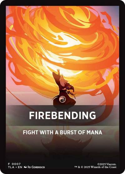 Firebending FTLA-7 Avatar: The Last Airbender Front Cards Magic card