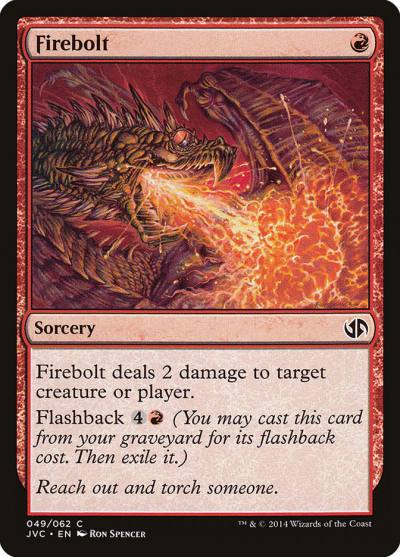 Firebolt JVC-49 Duel Decks Anthology: Jace vs. Chandra Magic card