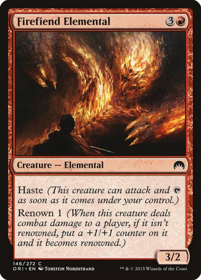 Firefiend Elemental ORI-146 Magic Origins Magic card