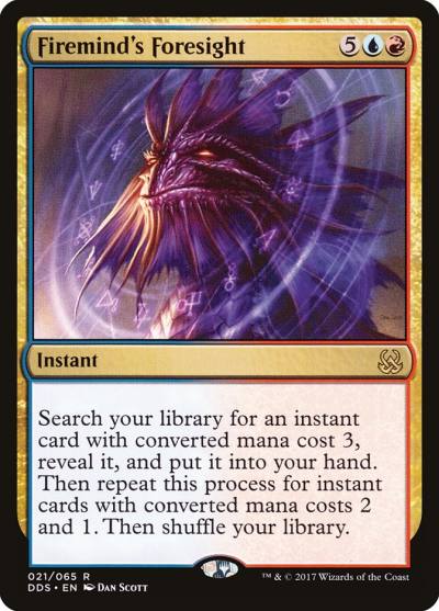 Firemind's Foresight DDS-21 Duel Decks: Mind vs. Might Magic card
