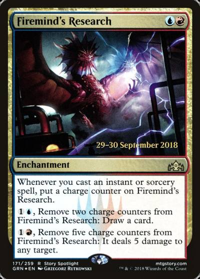 Firemind's Research PGRN-171S Guilds of Ravnica Promos Magic card