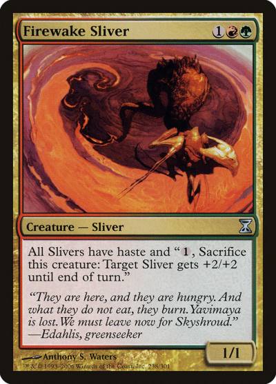 Firewake Sliver TSP-238 Time Spiral Magic card