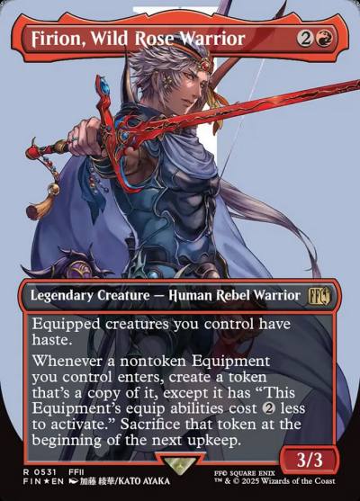Firion, Wild Rose Warrior FIN-531 Final Fantasy Magic card